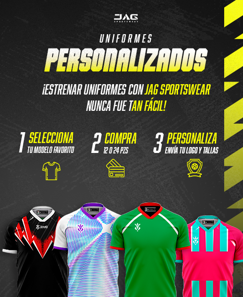 Uniformes de fútbol personalizados en línea | Compra fácil con la Línea Élite de JAG Sportswear